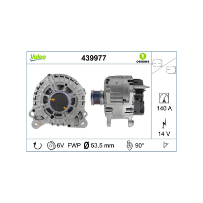 Alternatore Valeo 2.0 TDI – Audi A3 / Q2 | Seat Leon | Skoda Octavia III | VW Golf VII / VIII