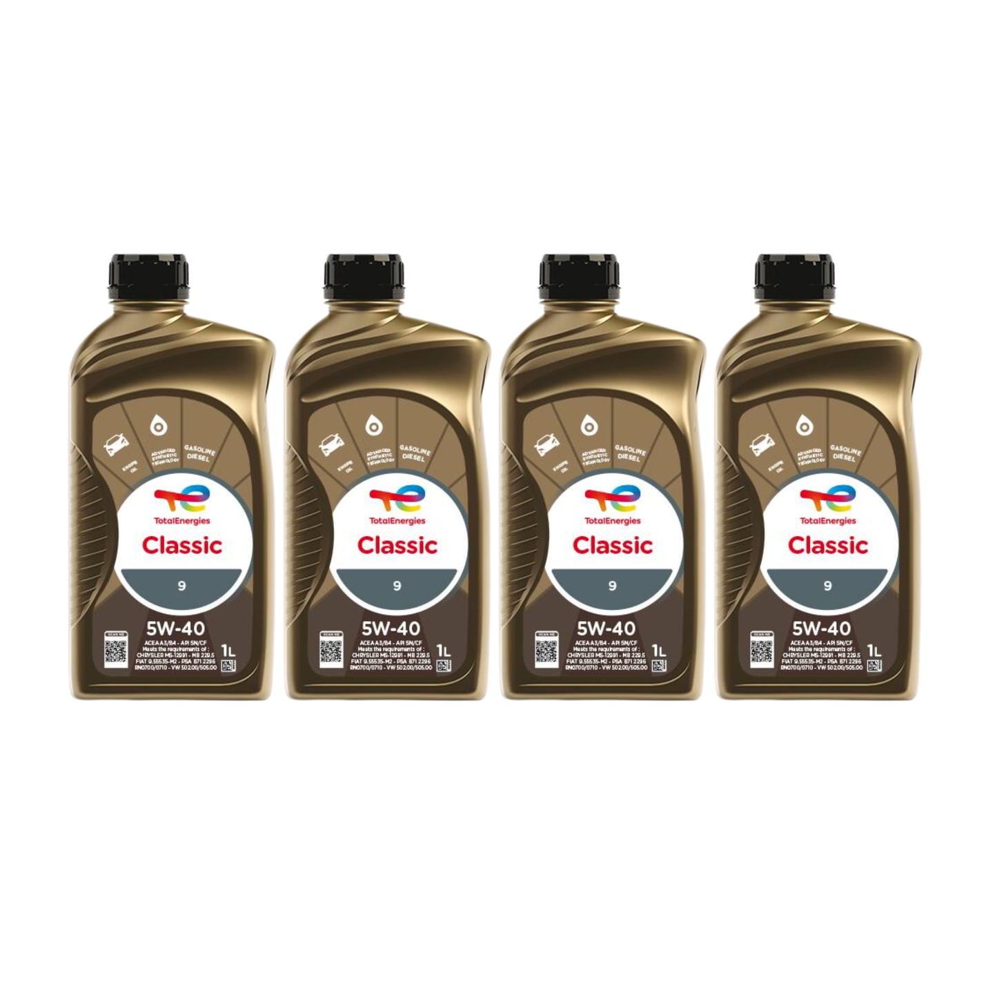Kit Tagliando 3 Litri Olio + 4 Filtri | Evo / Evo 3 - 1.5 BiFuel