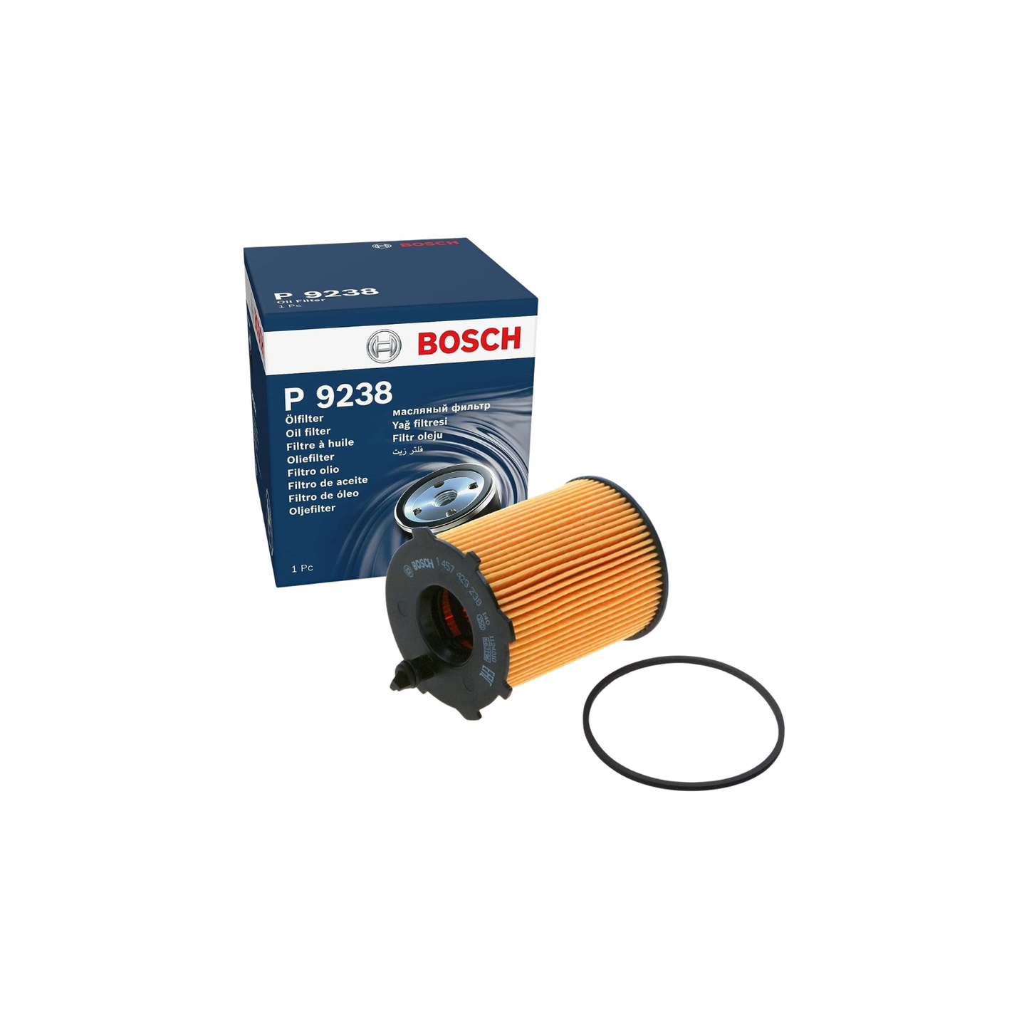 Kit Tagliando Peugeot 3008 1.6 HDi | 5 Litri Olio Total 5W-30 + 4 Filtri Bosch
