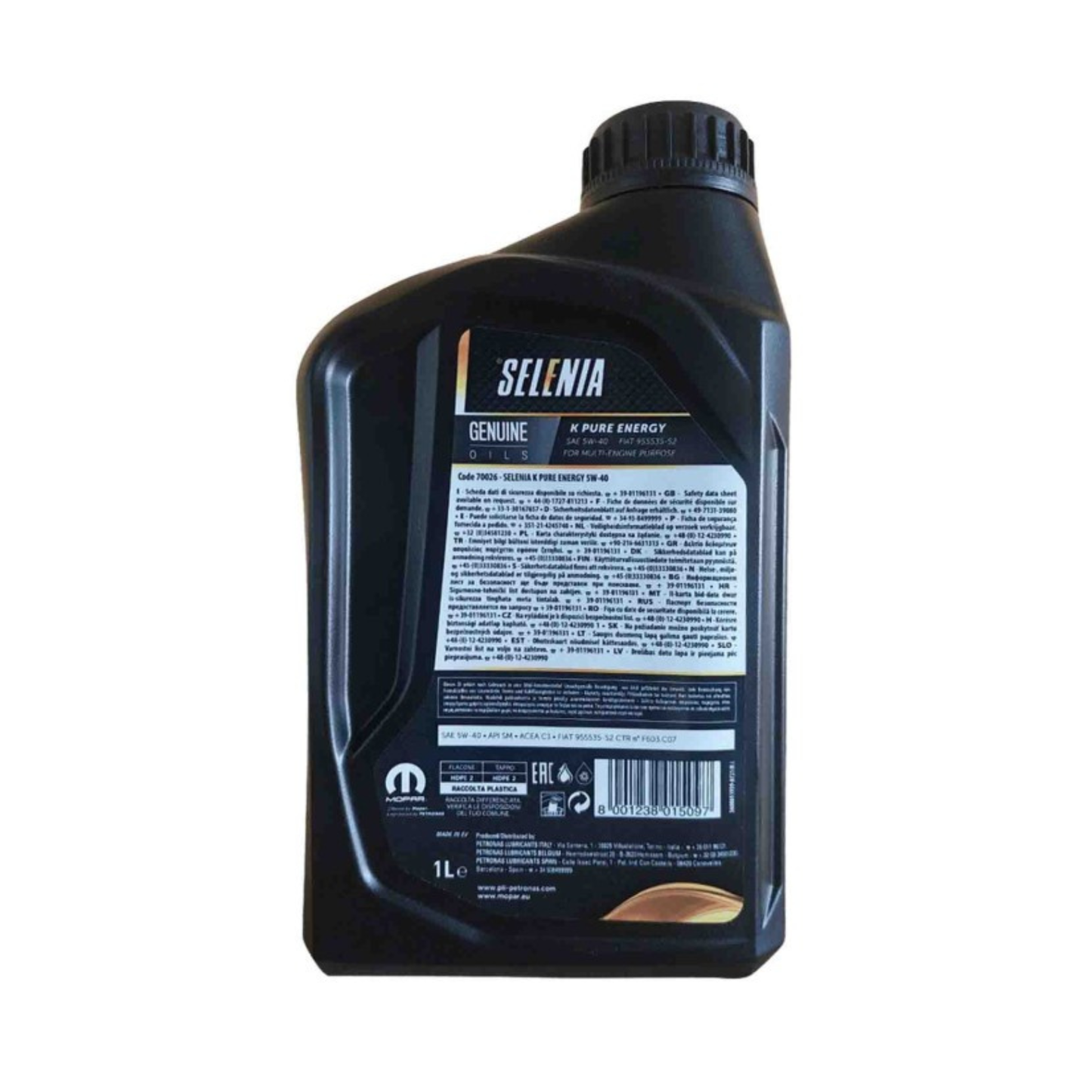Selenia K 5W-40 – Olio Motore - 2L