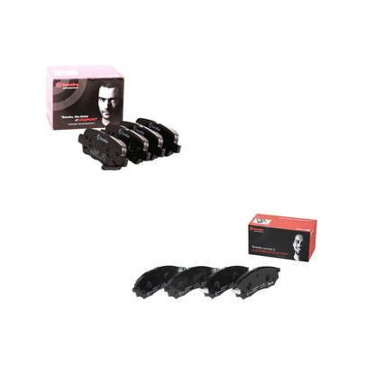 Kit Tagliando 4 Filtri + 8L Olio Total 5W-40 + Pastiglie Brembo Ant/Post + Sensore | Nissan Qashqai J10 2.0