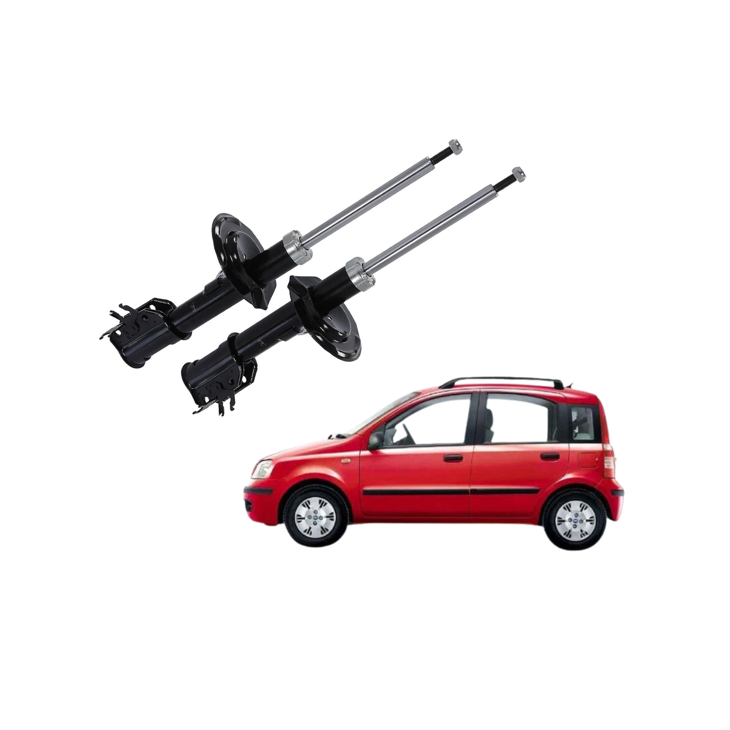 Kit 2 Ammortizzatori Anteriori Fiat Panda 169 ( 2003 - 2012 )