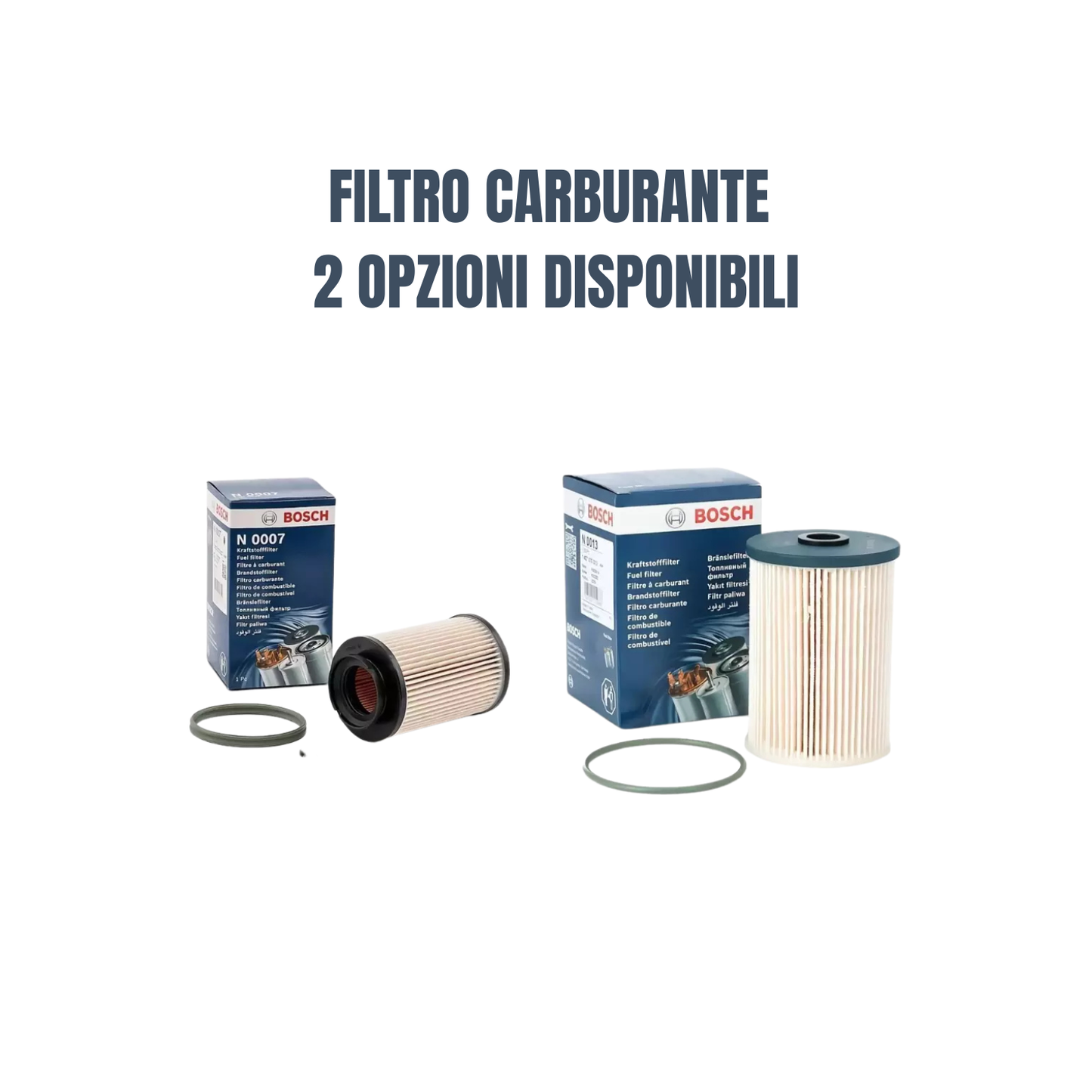 Kit Tagliando 4  Filtri Bosch Volkswagen / Seat / Audi / Skoda -  Motore Bkc 1.9 Tdi