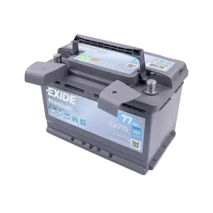 Accumulatore Auto Exide EA770 Premium Carbon Boost – 77Ah 760A 12V (+ Destra)