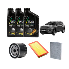 Kit Tagliando 3 Filtri + 5L Olio Selenia 0W30 – Jeep Compass 1.5 Hybrid