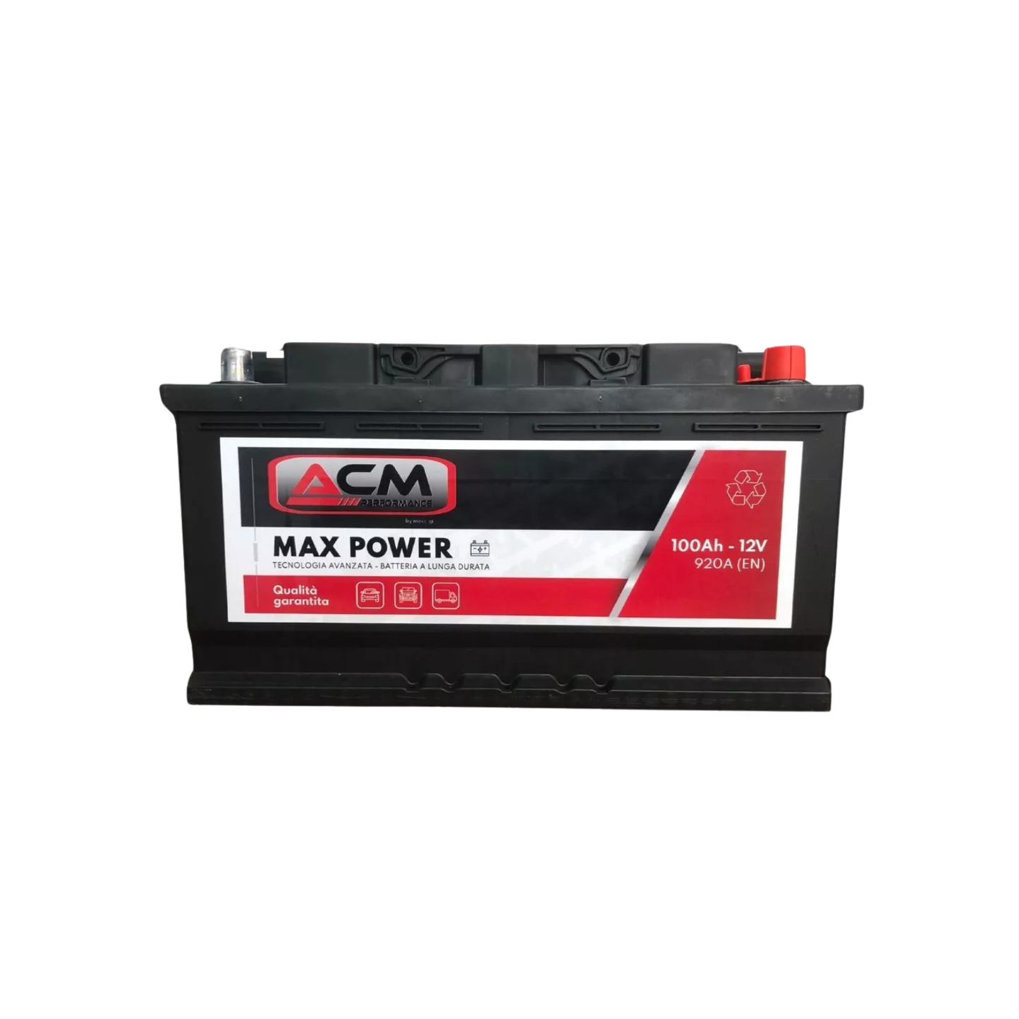 Batteria Auto L5 100 Ah 850 A – Compatibile FIAMM (Polo Positivo DX)