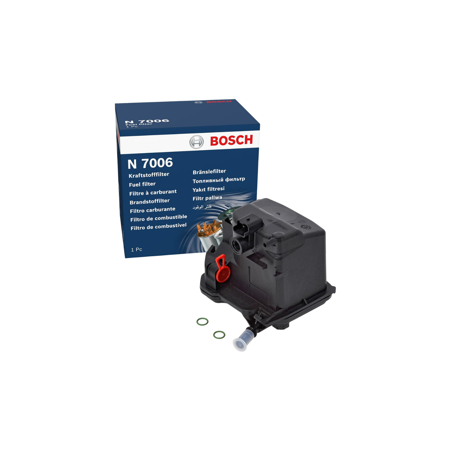 Kit Tagliando Peugeot 3008 1.6 HDi | 5 Litri Olio Total 5W-30 + 4 Filtri Bosch