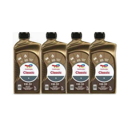 Kit Tre Filtri + 4 Litri di Olio Total 5W30 Classic – Peugeot 208