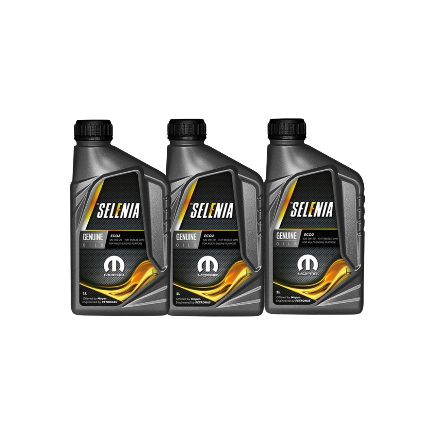 Kit Tagliando 3 Filtri + Candele + 3 Litri Olio Selenia Eco2 0W-20 – Fiat Panda Hybrid (312)