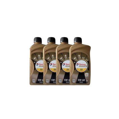 Kit Tagliando Peugeot 207 1.4 HDi 68CV (50kW) dal 2006 + Olio Total Quartz 9000 5W40