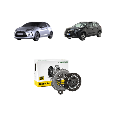 Kit Frizione + Reggispinta Luk per Citroen C3 II / DS3 / Peugeot 2008 / 208 I / 207 / 301
