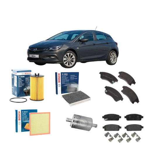 Kit Tagliando Opel Astra J (P10) 1.4 LPG 2014 – Filtri Bosch + JapKo + Pastiglie Brembo