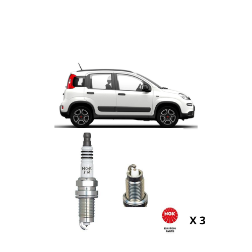 Kit 3 Candele NGK Fiat Panda Van
