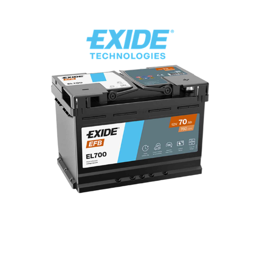 Batteria Auto Exide EL700 70Ah – Exide Premium