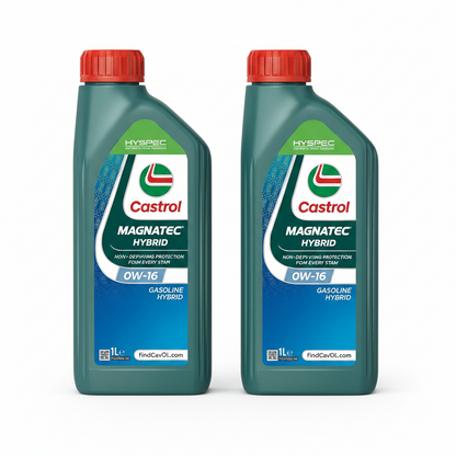 Olio Motore Castrol Magnatec 0W-16 Hybrid - 2L