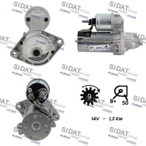 Motorino Avviamento Fiat 500 1.3 MJT – Sidat 12V