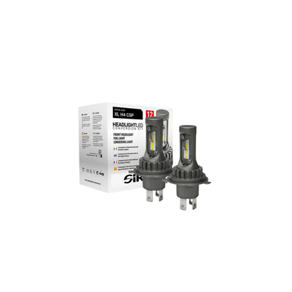 Kit 2 Lampade Sirius H4 LED XL CSP - Auto e Moto Anabbagliante Abbagliante