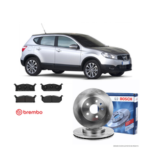 Kit Freni Anteriori Nissan Qashqai 1.6 Diesel 2011 - Dischi Bosch + Pastiglie Brembo