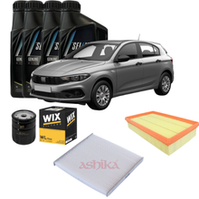 Kit Tagliando Fiat Tipo 1.4 GPL 2017 - Filtri + Olio Selenia Multipower 5W40 4L