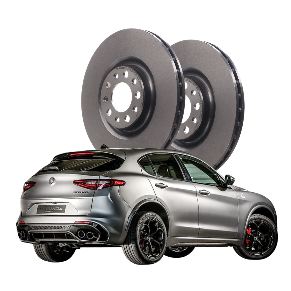 Kit Dischi Freni Anteriori Brembo - Alfa Romeo Stelvio 2.2 Q4