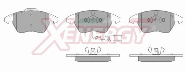 Pastiglie Freno Xenergy – Volkswagen / Audi / Skoda / Seat ( Cod. X40888 )
