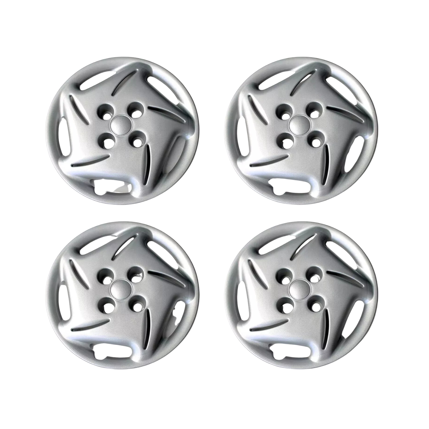 Kit Set 4 Copricerchi Coppa Ruota – Fiat Seicento 600 D13" Brush Nuovo