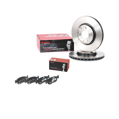Kit Dischi e Pastiglie Anteriori Brembo – Fiat Panda 312