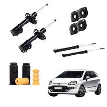 4 Ammortizzatori ( Anteriori + Posteriori ) + Parapolvere + Supporti | Fiat Grande Punto / Punto Evo 199
