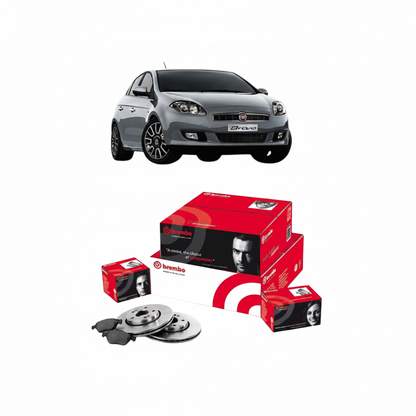 Kit Freni Anteriori Brembo – Dischi + Pastiglie per Fiat Bravo 1.6
