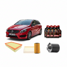 Kit Tagliando 4 Filtri + Olio Motul 5W-30 X-Clean+ 7L – Mercedes-Benz Classe B Sport Tourer
