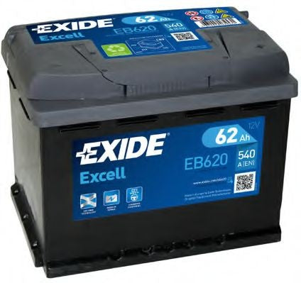 Batteria Auto Exide Excell 12V 62Ah 540A – EB620