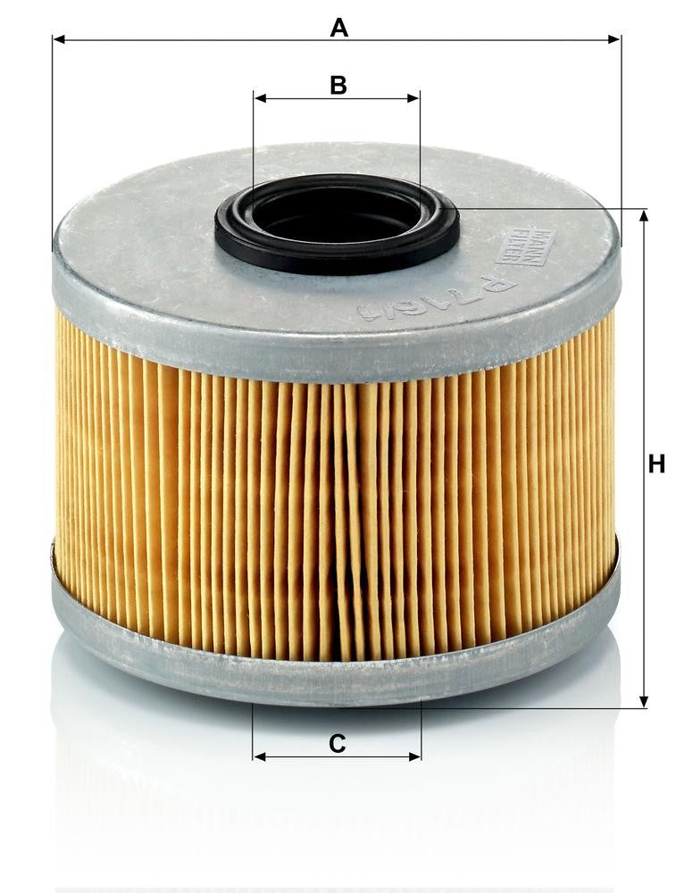 Filtro Carburante Mann-Filter P 716/1 x – Renault / Dacia - foto 2