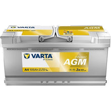 Batteria Auto Varta Dynamic AGM A4 12V 105Ah 950A Start & Stop – 605901095K262