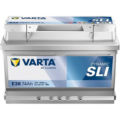 Batteria Auto Varta Dynamic SLI E38 12V 74Ah 750A – 574402075K262