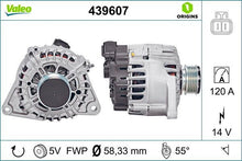 Alternatore Valeo 14V 120A – Kia / Hyundai – 439607