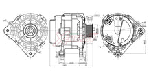 Alternatore Xenergy 14V 90A – Volkswagen / Škoda – XAL20815AD