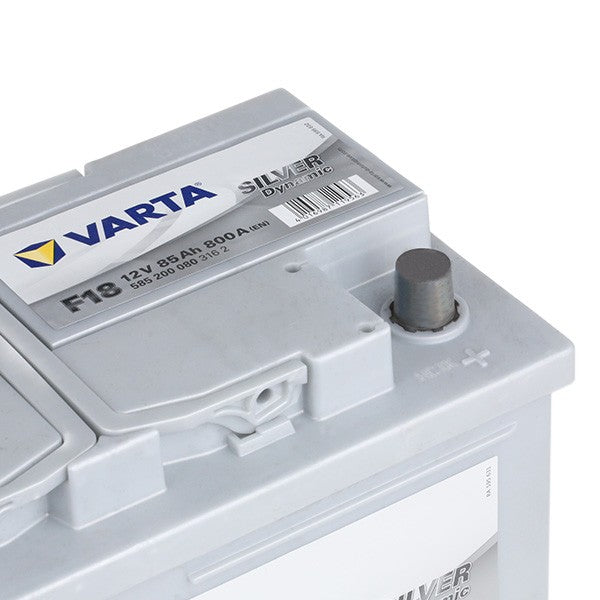 Batteria Auto Varta SILVER dynamic F18 12V 85Ah 800A – 5852000803162