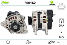 Alternatore Valeo 14V 90A – Hyundai / Kia – 600162