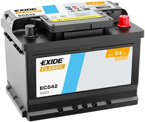 Batteria Auto Exide Classic 12V 54Ah 500A – EC542