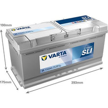 Batteria Auto Varta Dynamic SLI I1 12V 110Ah 920A – 610402092K262