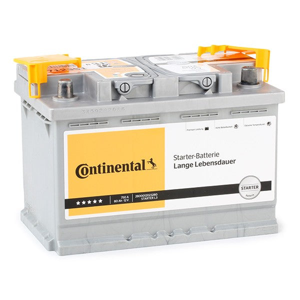 Batteria Auto Continental Starter 12V 80Ah 750A – 2800012023280