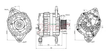 Alternatore Xenergy 14V 150A – Fiat / Iveco – XAL42110AD