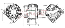 Alternatore Xenergy 125 A – Renault – XAL10515AD - 2