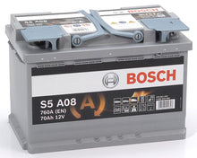 Batteria Auto Bosch S5 A08 AGM 12V 70Ah 760A Start & Stop – 0 092 S5A 080