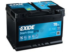 Batteria Auto Exide EFB 12V 70Ah 760A Start & Stop – EL700