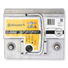 Batteria Auto Continental Starter 12V 50Ah 500A – 2800012018280