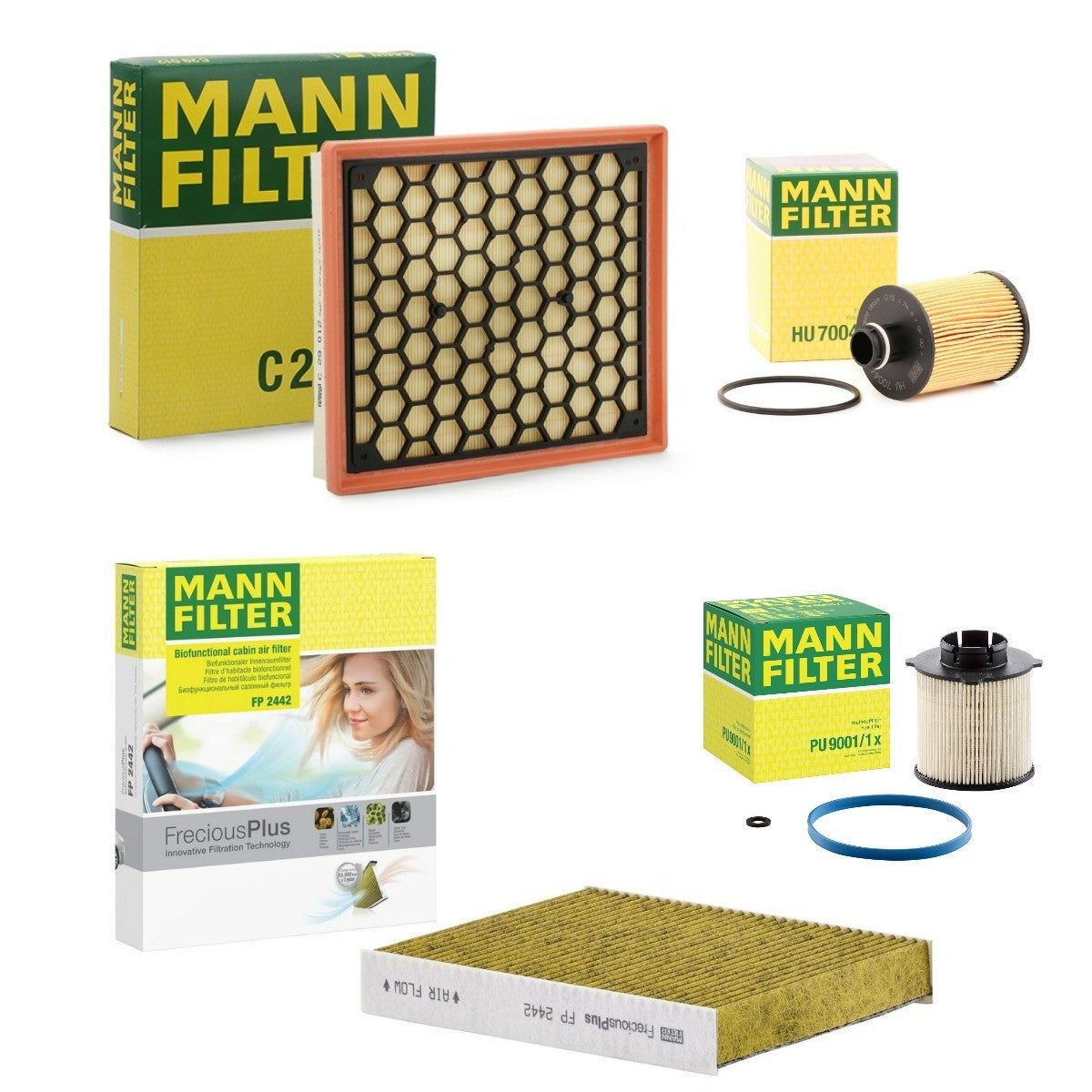 Kit Filtri Mann-Filter MNF4055N0159 – Opel / Saab / Chevrolet