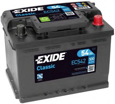 Batteria Auto Exide Classic 12V 54Ah 500A – EC542