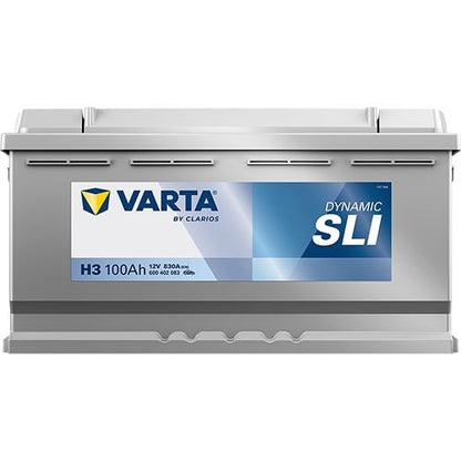 Batteria Auto Varta Dynamic SLI H3 12V 100Ah 830A – 600402083K262