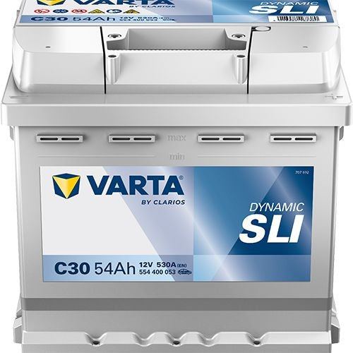 Batteria Auto Varta Dynamic SLI C30 12V 54Ah 530A – 554400053K262